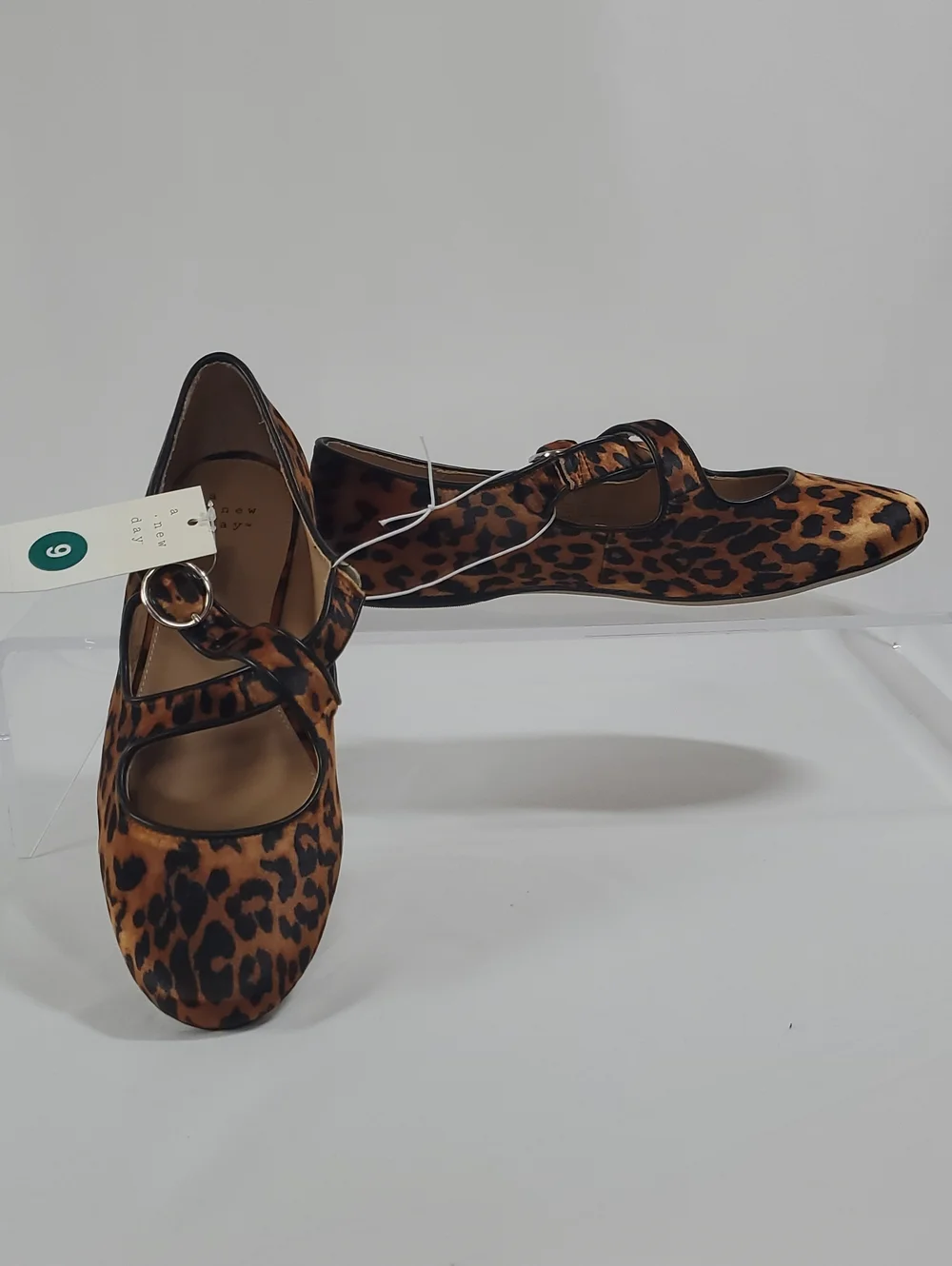 A New Day Women's Tasmin Leopard Print Flats - Light Brown